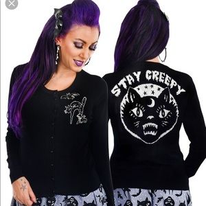 Stay Creepy Cardigan